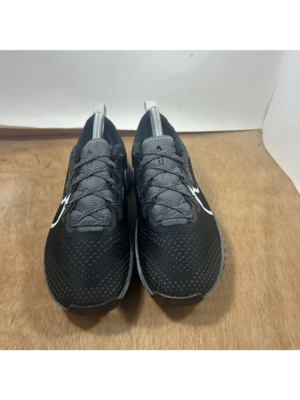 Nike React Pegasus Trail 4 Black Dark Gray Men's Size 7.5 - DJ6158-001